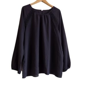 ⚡3/$10⚡old navy crochet detail blouse